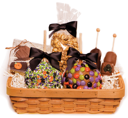 Gourmet Halloween Gift Basket