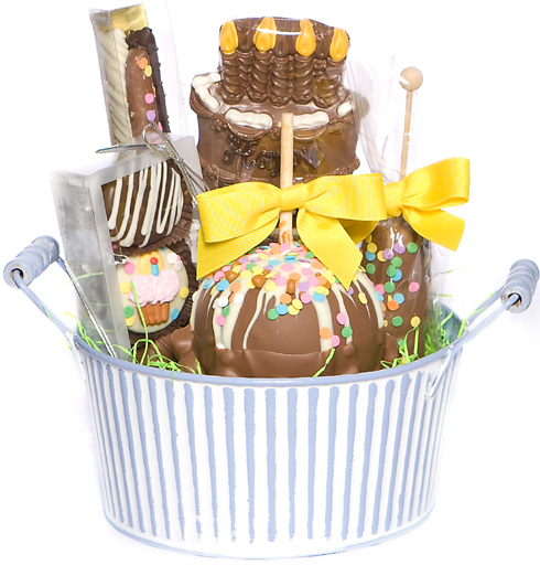 Gourmet Happy Birthday Gift Basket